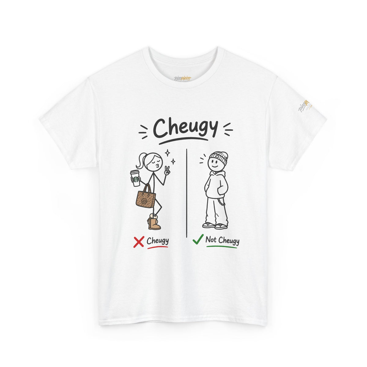 Cheugy vs Not Cheugy Graphic Tee