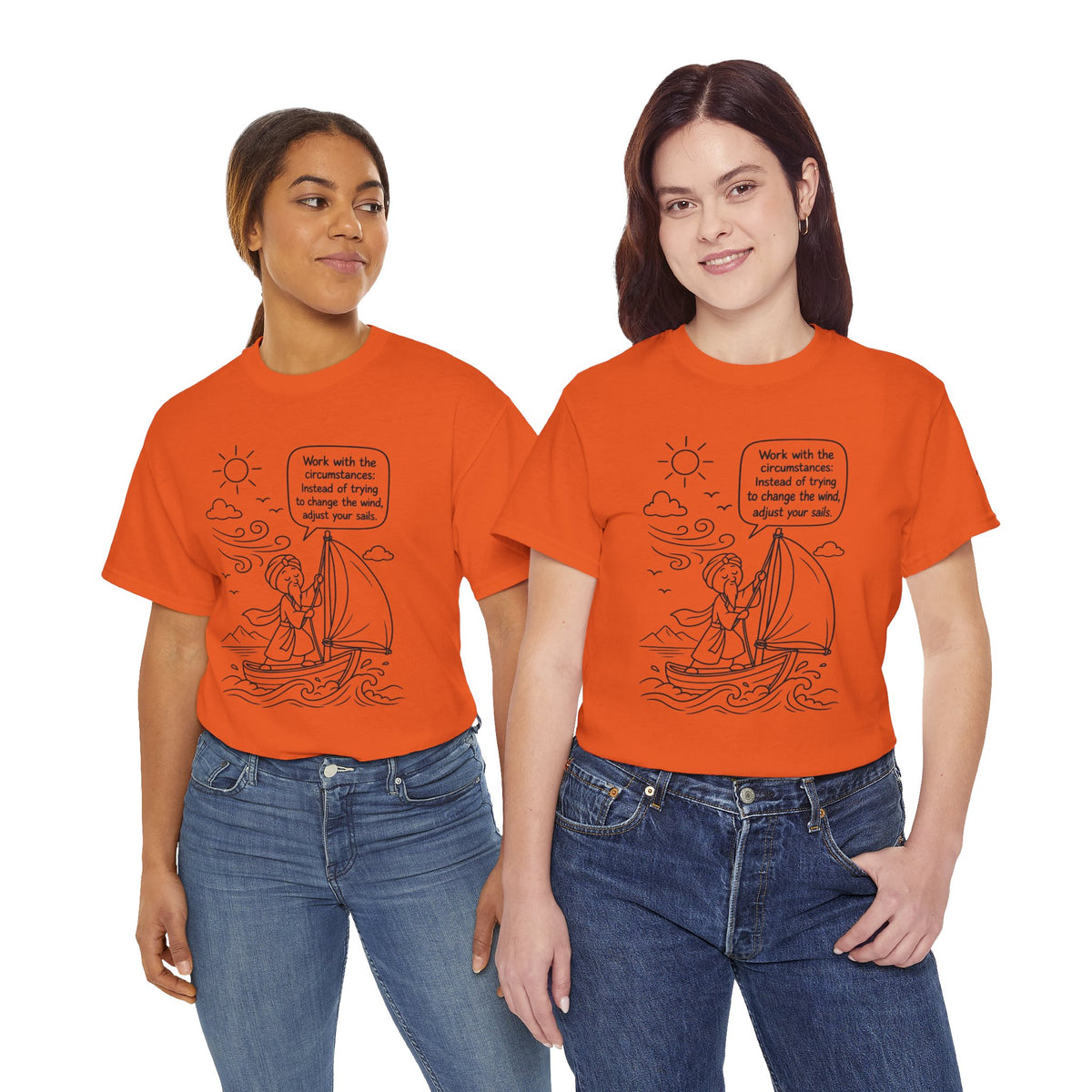 "Work with the circumstances" - Master Lee's Wisdom Tee