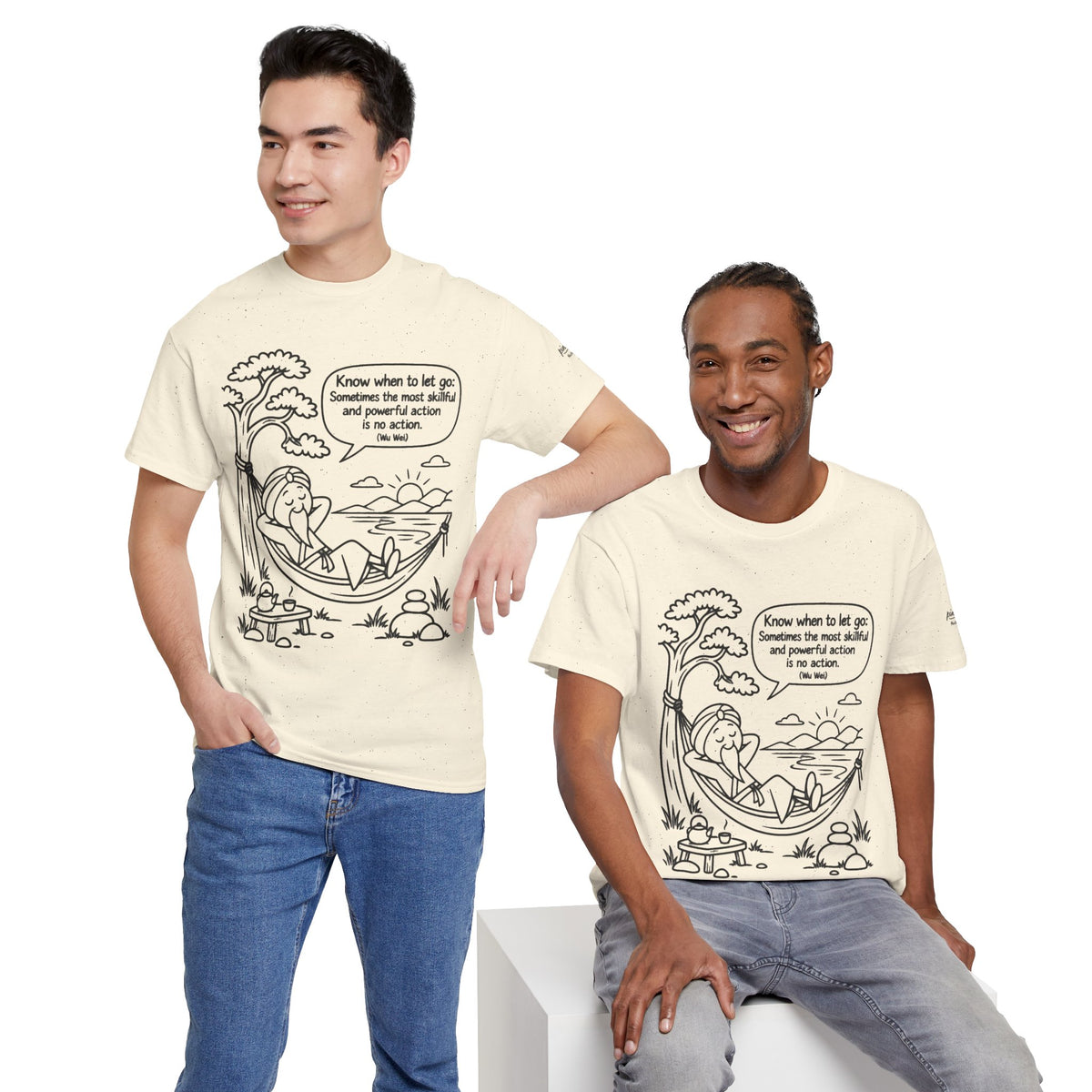 "Know when to let go" - Relaxing Hammock Graphic T-Shirt