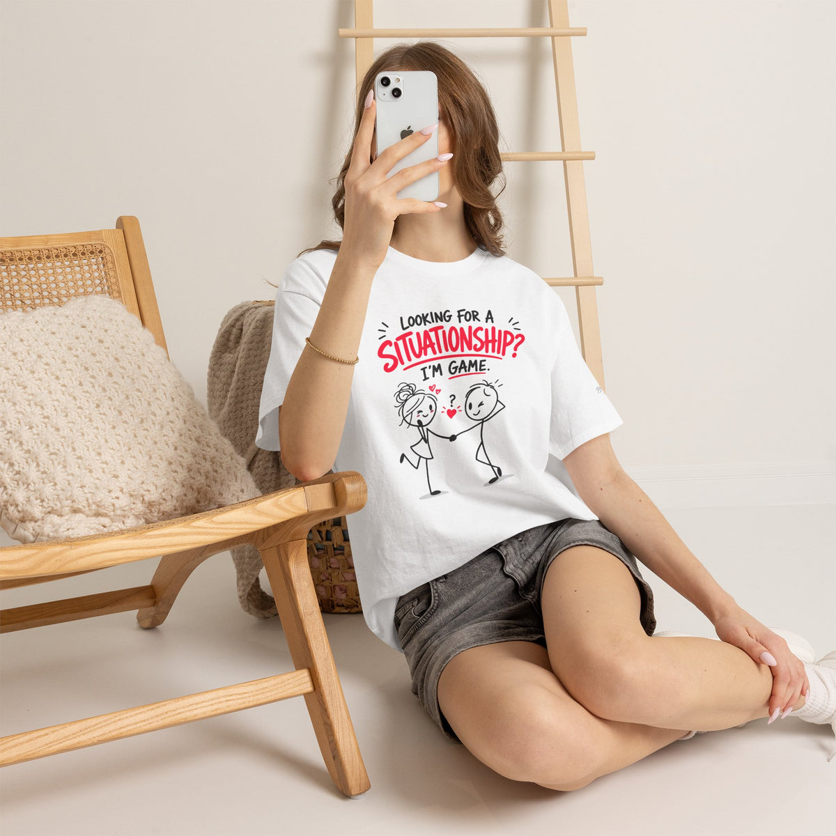 "Looking for a Situationship? I'm Game" T-Shirt