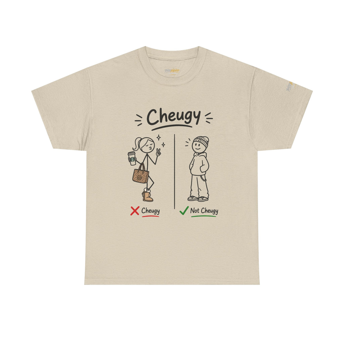 Cheugy vs Not Cheugy Graphic Tee