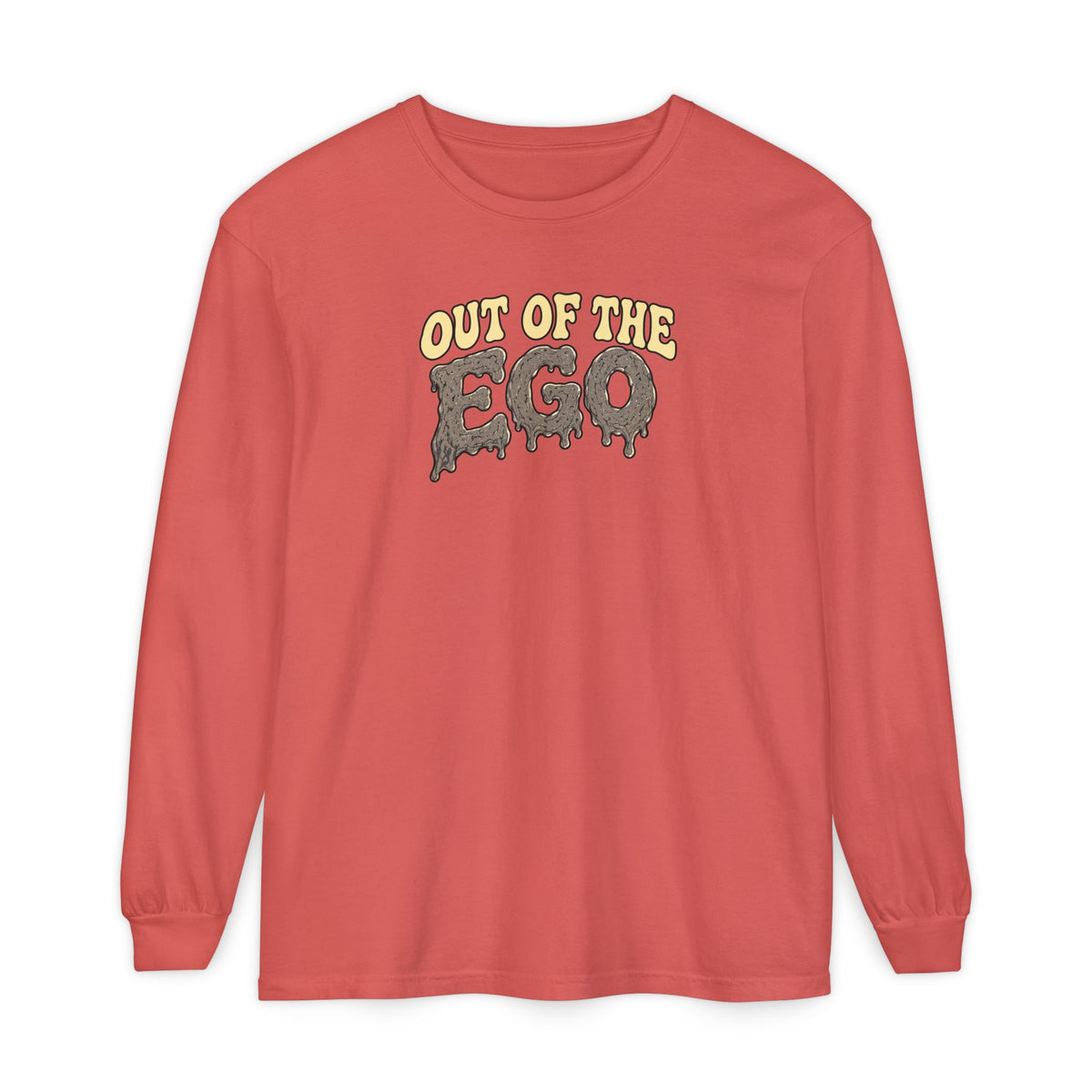 "Out of the Ego" Long Sleeve T-Shirt — Psychedelic DMT Blast Graphic