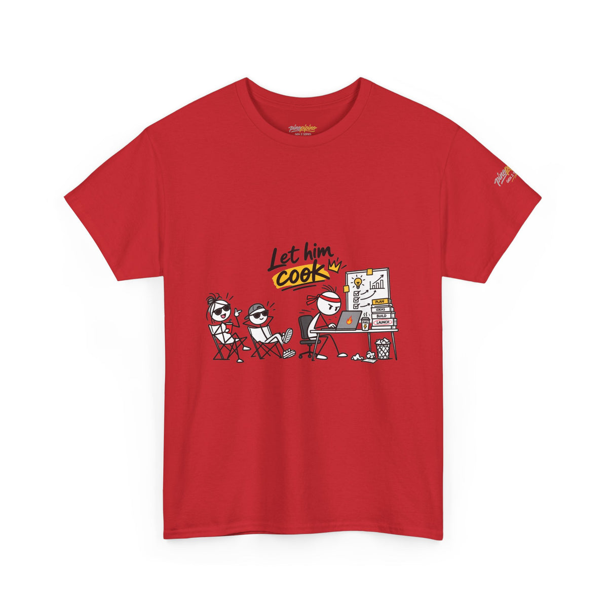 "Let Him Cook" Cartoon Graphic Tee