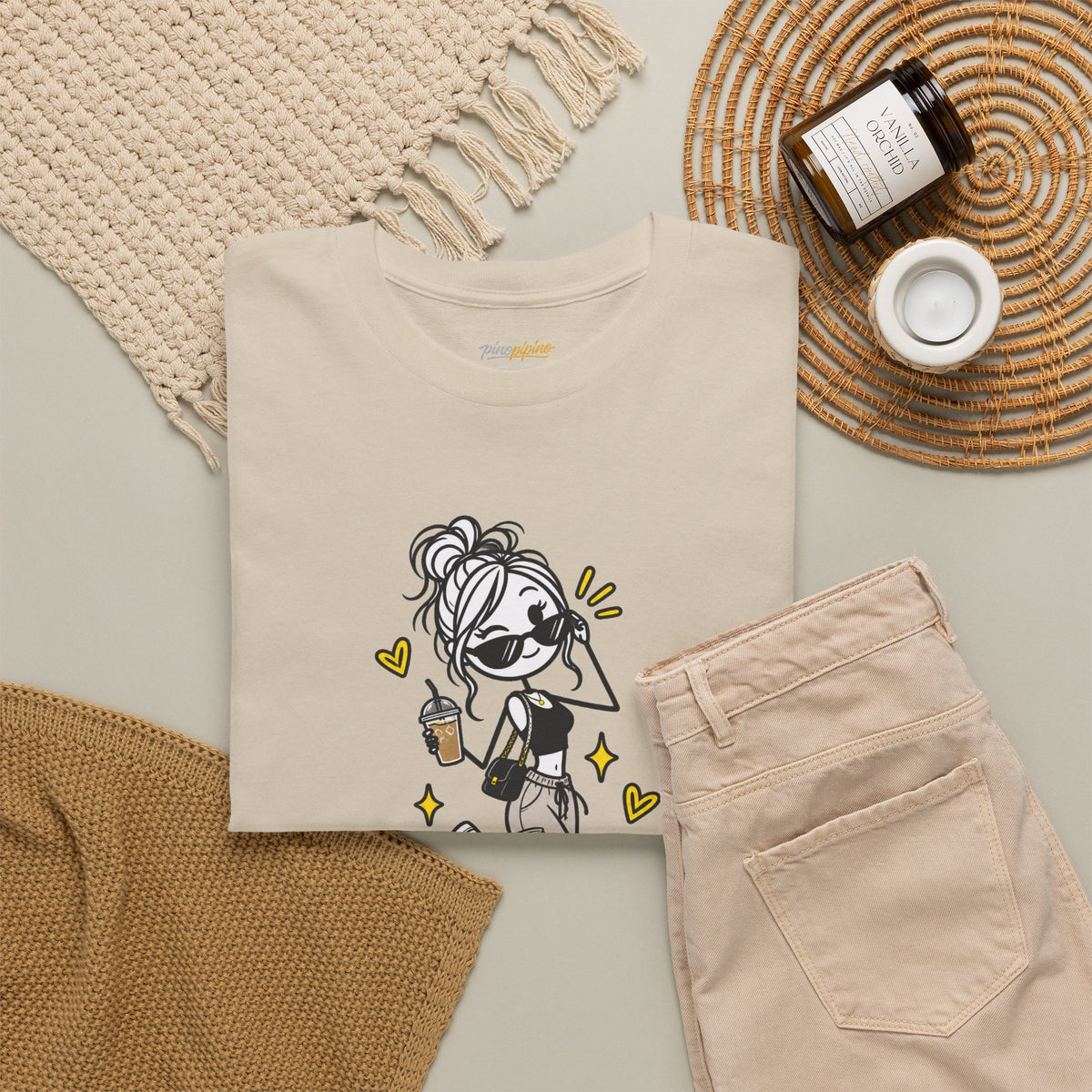 "SNACC" Woman Streetwear Graphic Tee