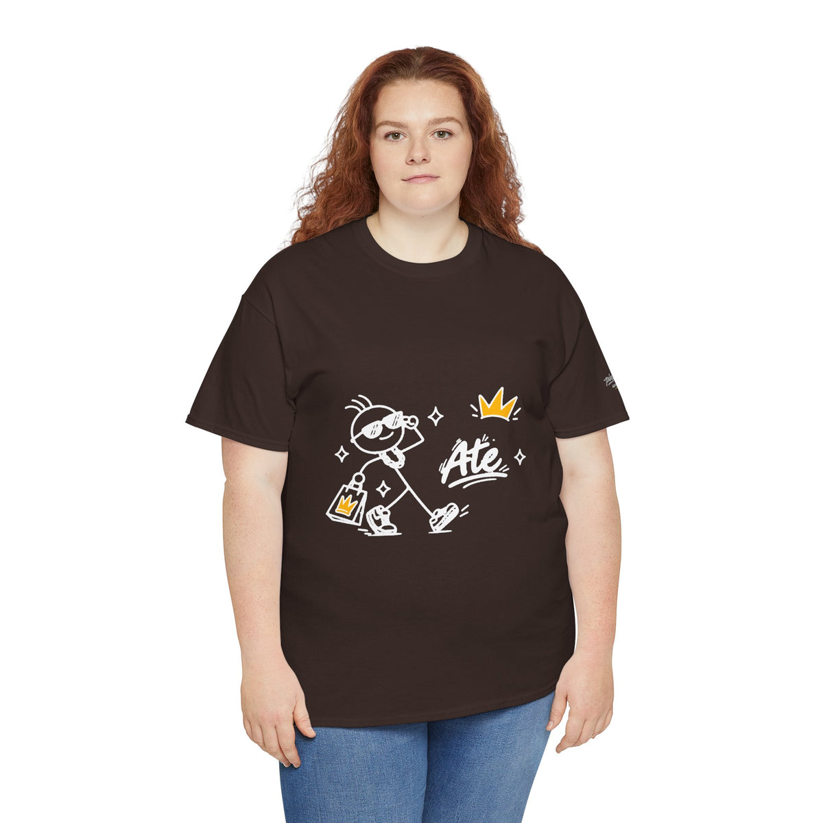 "Ate" Gen Z Slang - Stick Figure Tee
