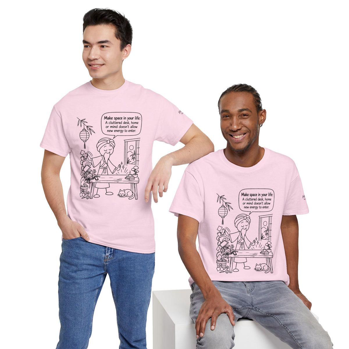 "Make Space in Your Life" Desk Humor Tee