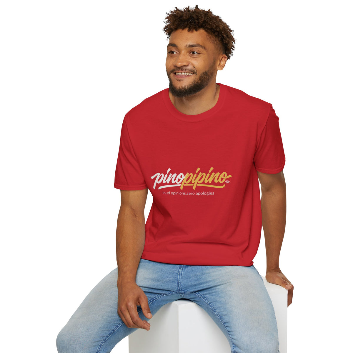 Pinopipino Logo T-Shirt — Retro Script