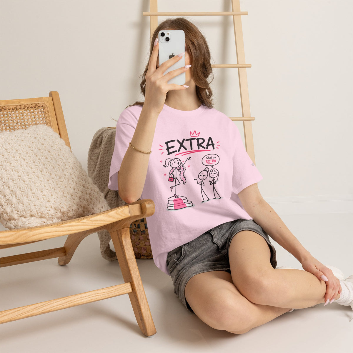 Funny Graphic Tee "She’s So Extra"