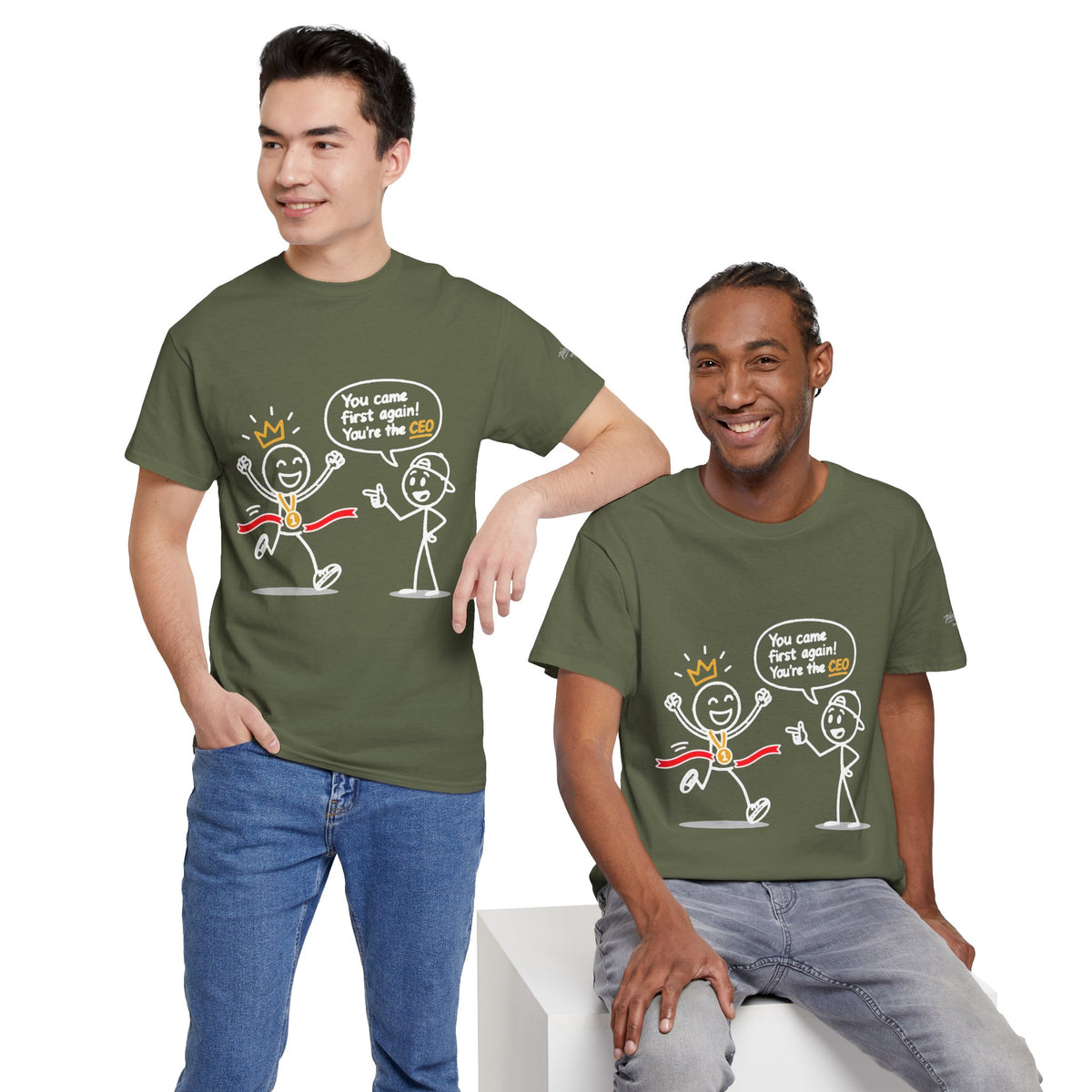 "CEO" Gen Z Slang Series - Minimalist Graphic Tee