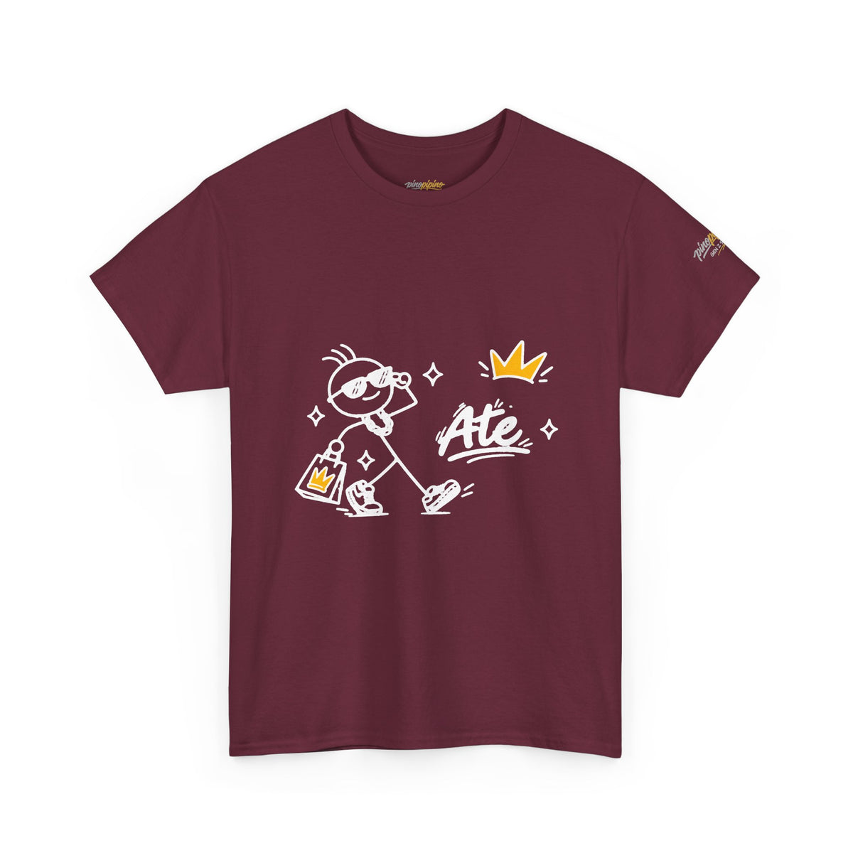 "Ate" Gen Z Slang - Stick Figure Tee
