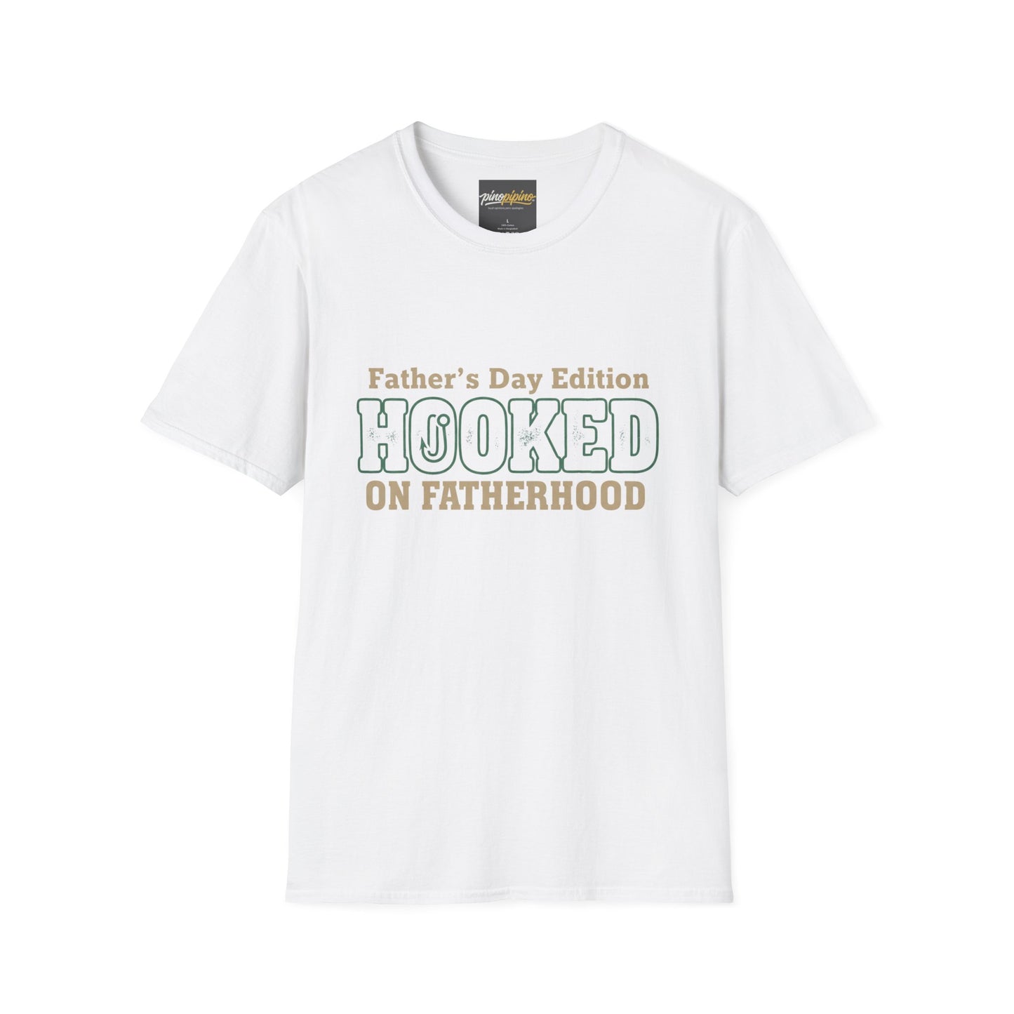 Hooked on Fatherhood T-Shirt — Father's Day Edition Dad Tee