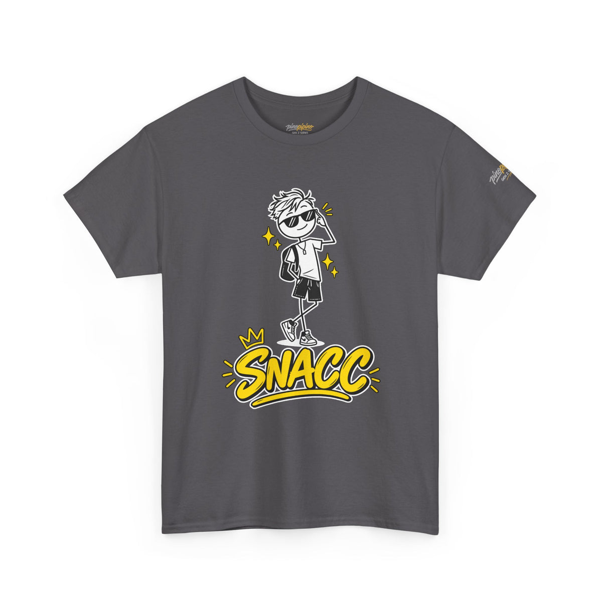 “SNACC” Man Graphic Streetwear Tee
