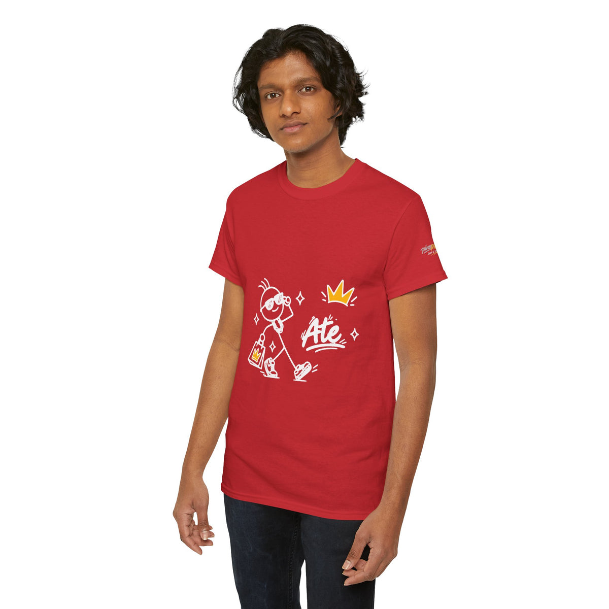 "Ate" Gen Z Slang - Stick Figure Tee