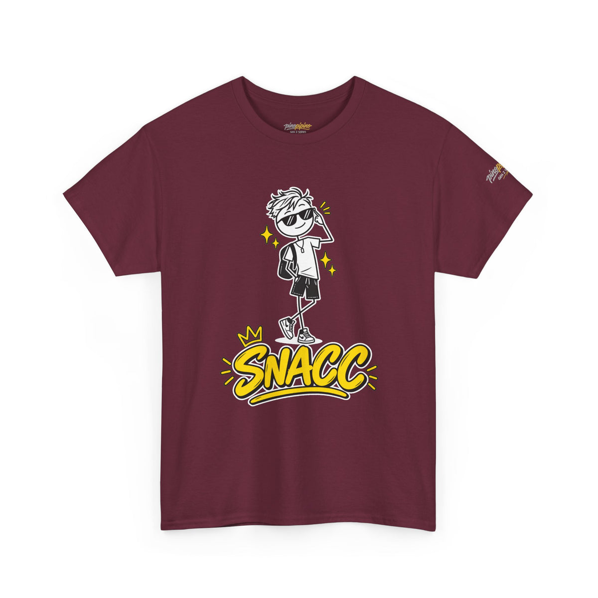 “SNACC” Man Graphic Streetwear Tee