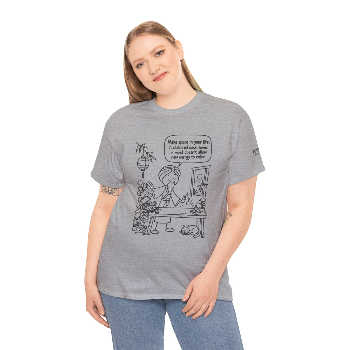 "Make Space in Your Life" Desk Humor Tee
