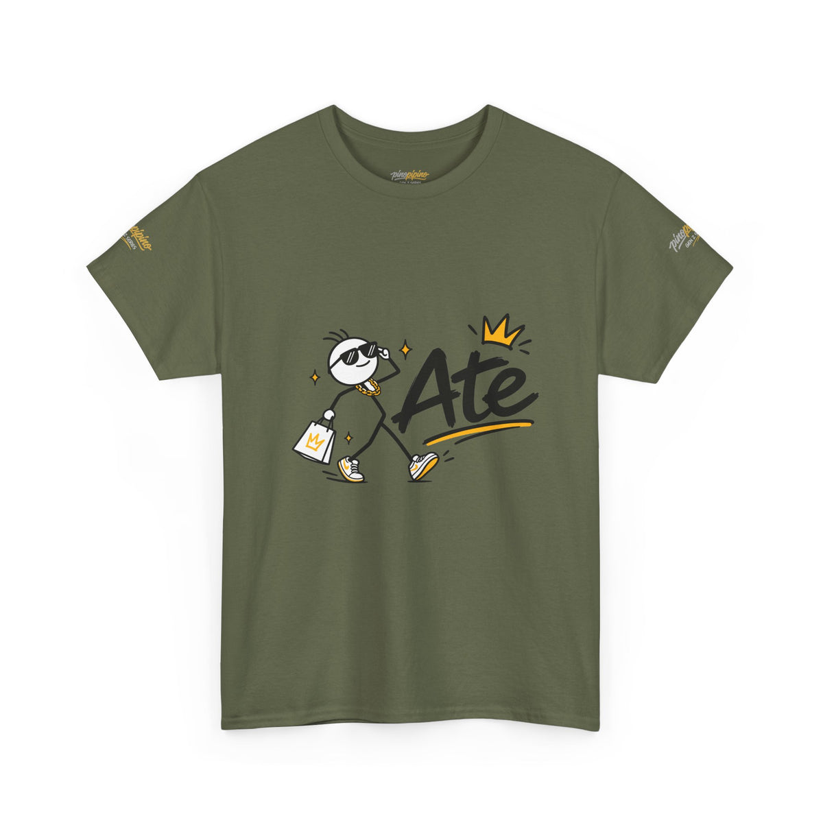 "Ate" Stickman Gen Z Slang Tee