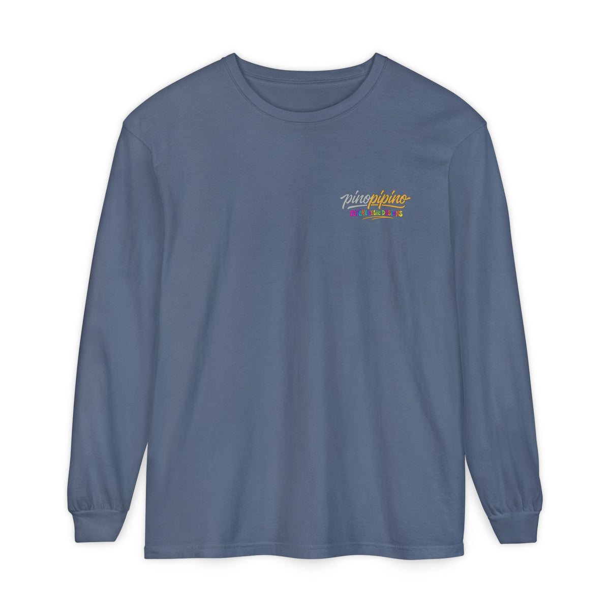 Psychedelic Mushroom Long Sleeve T‑Shirt — "Shrooming Where the Grass Is Greener"
