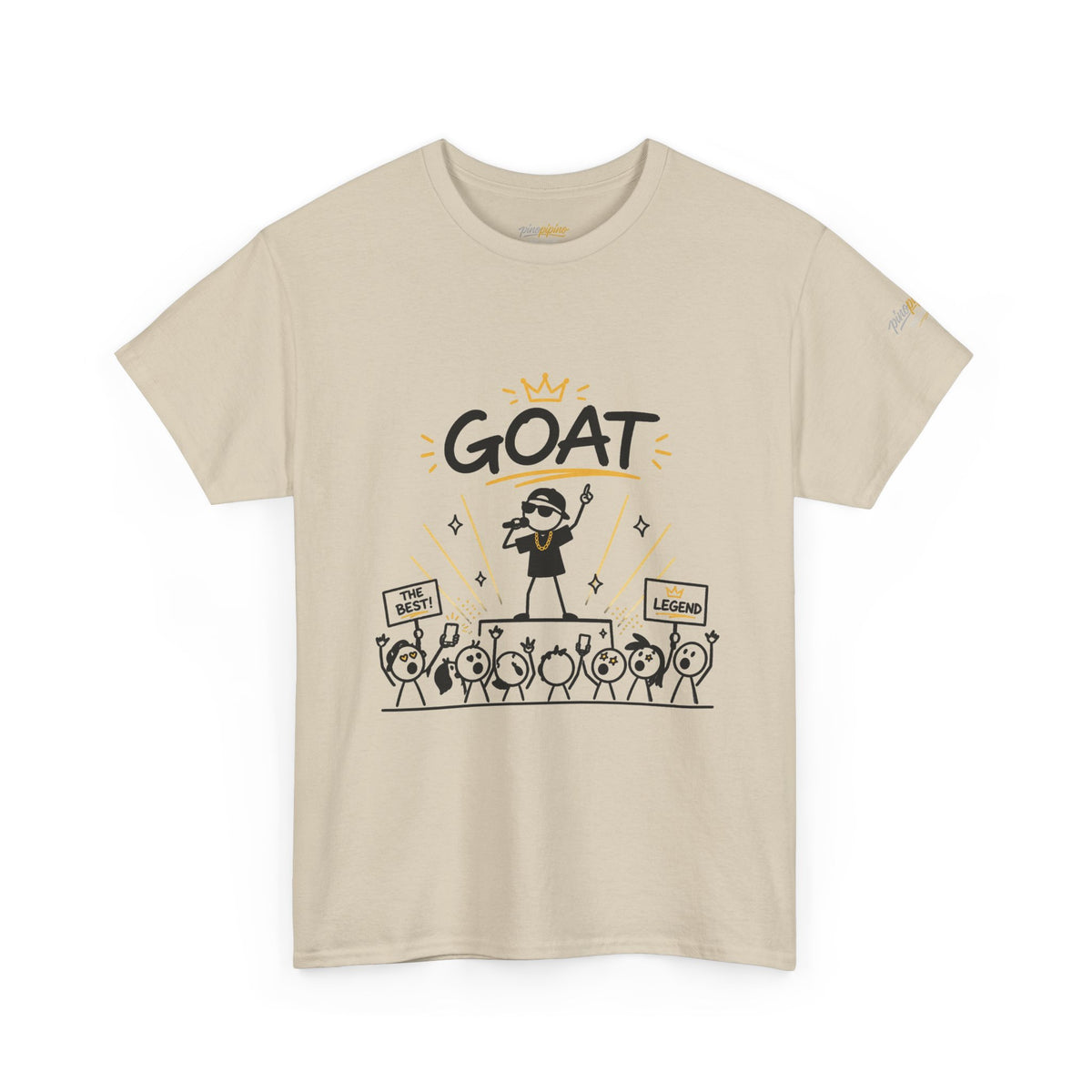 "GOAT" Gen Z Slang Graphic T-Shirt