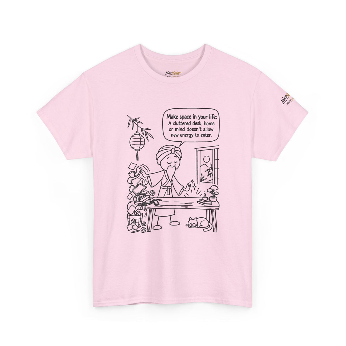 "Make Space in Your Life" Desk Humor Tee