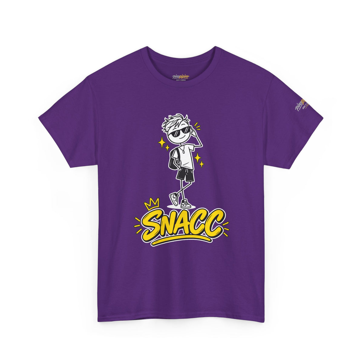 “SNACC” Man Graphic Streetwear Tee
