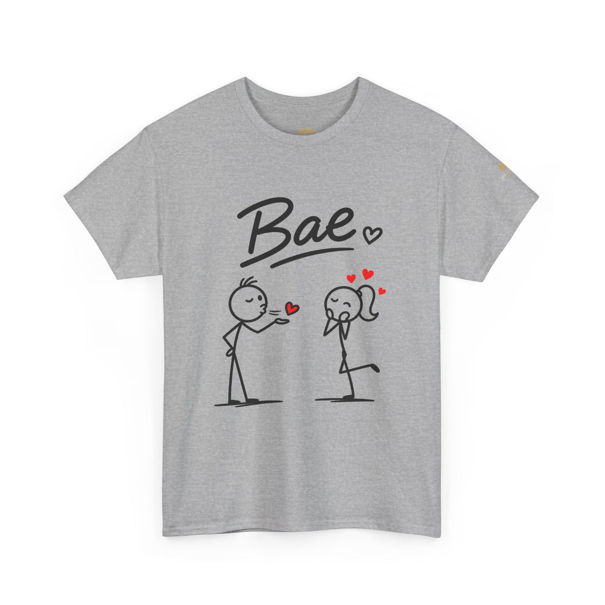 "Bae" Love Stick Figure T-Shirt