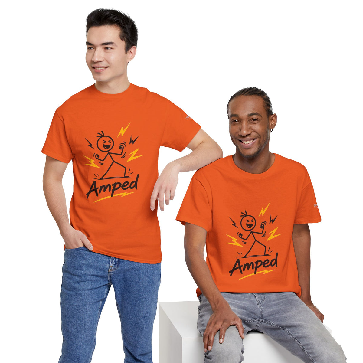 Electric Stick Figure "Amped" T-Shirt