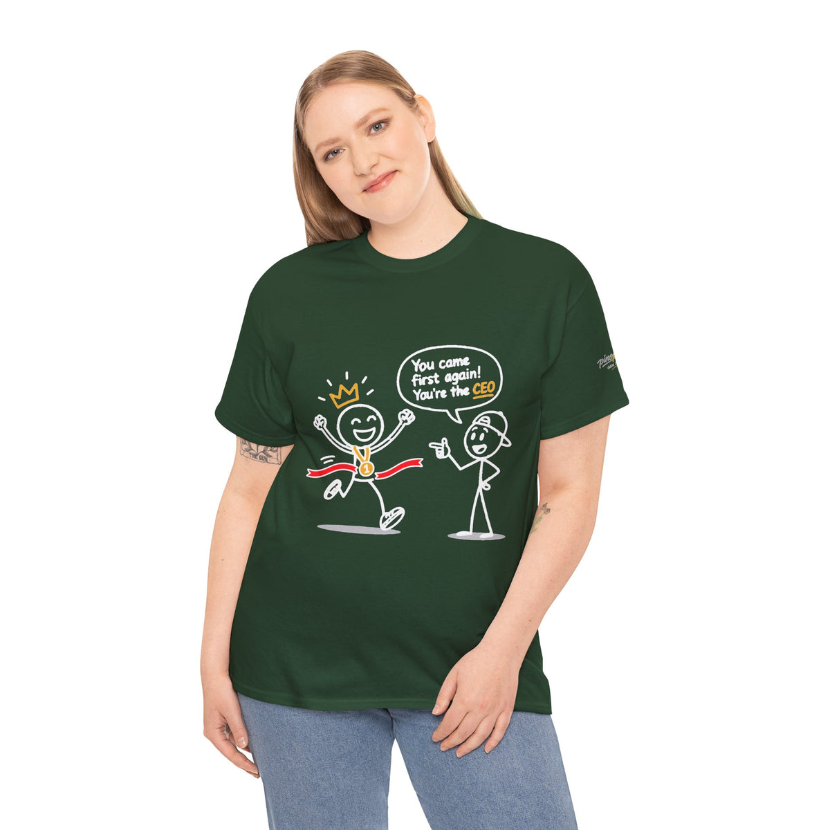 "CEO" Gen Z Slang Series - Minimalist Graphic Tee