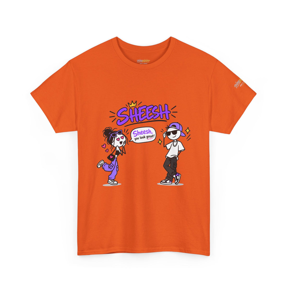 "Sheesh" Cartoon Tee — Funny Retro Graphic T-Shirt