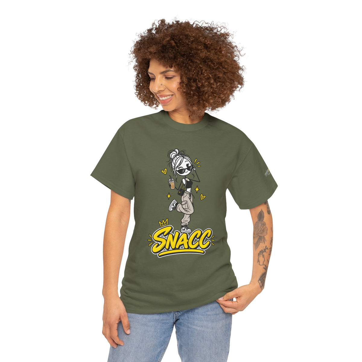 "SNACC" Woman Streetwear Graphic Tee