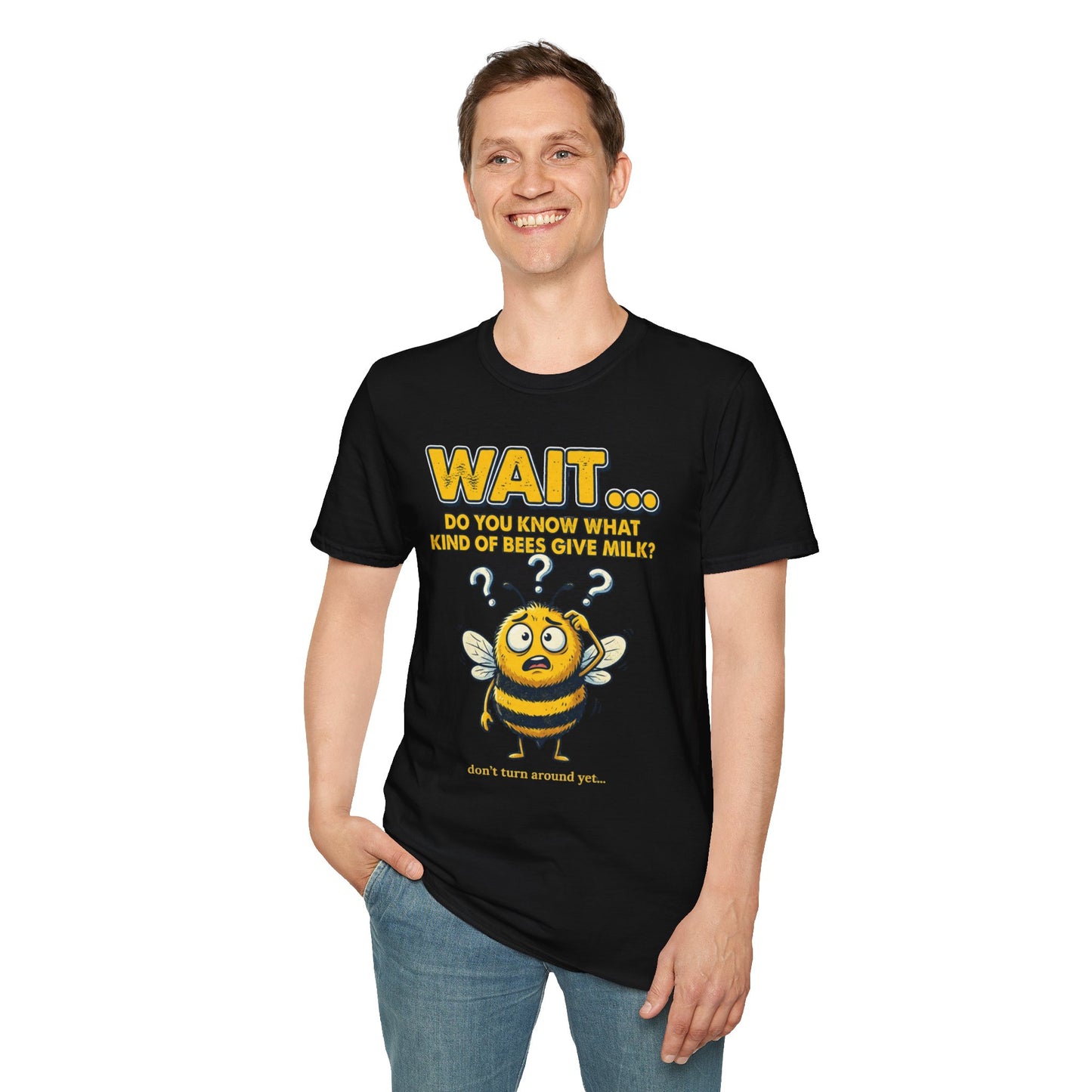 Bee Graphic T-Shirt — Cute ‘Boobees’ Halloween Bee Design