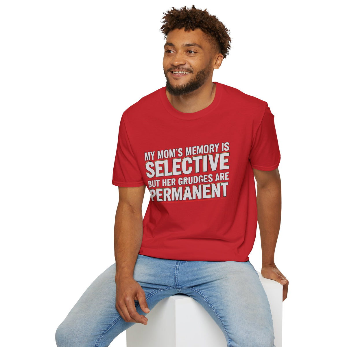 "My Mom’s Memory Is Selective But Her Grudges Are Permanent" Funny Tee