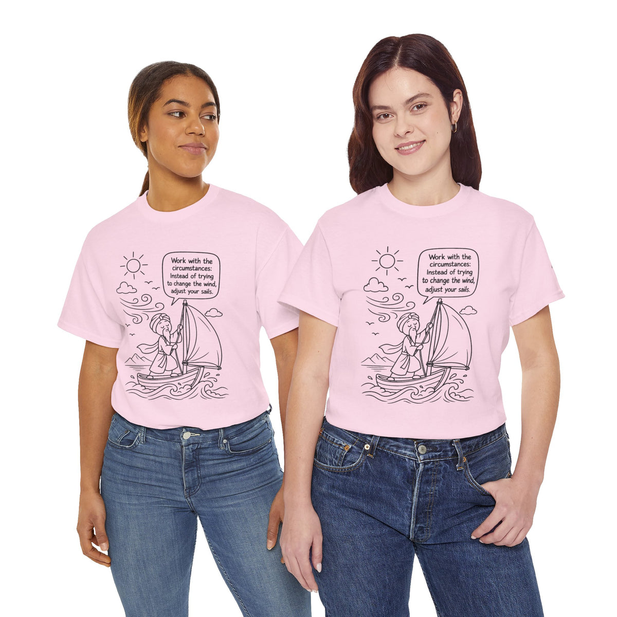"Work with the circumstances" - Master Lee's Wisdom Tee
