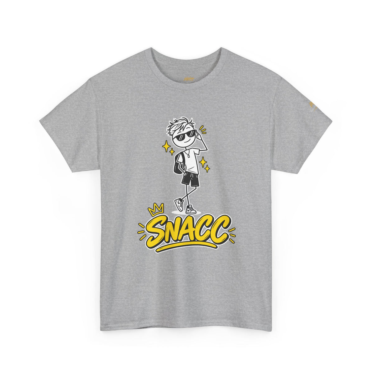 “SNACC” Man Graphic Streetwear Tee