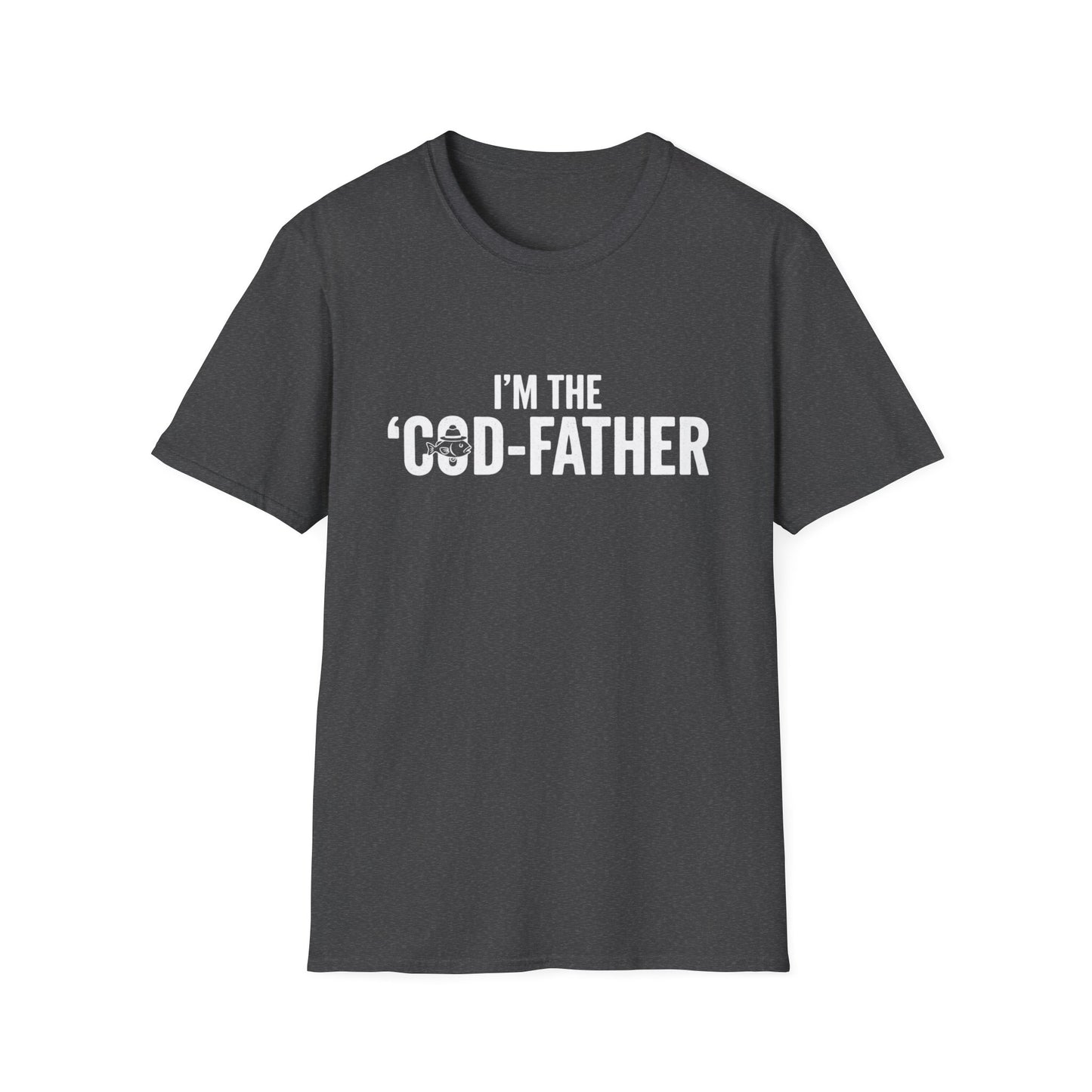 I'm the 'Cod-Father' T-Shirt – Funny Fisherman Dad Gift