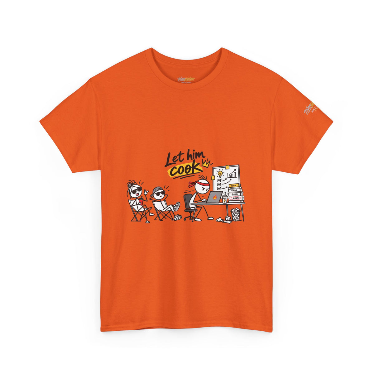 "Let Him Cook" Cartoon Graphic Tee