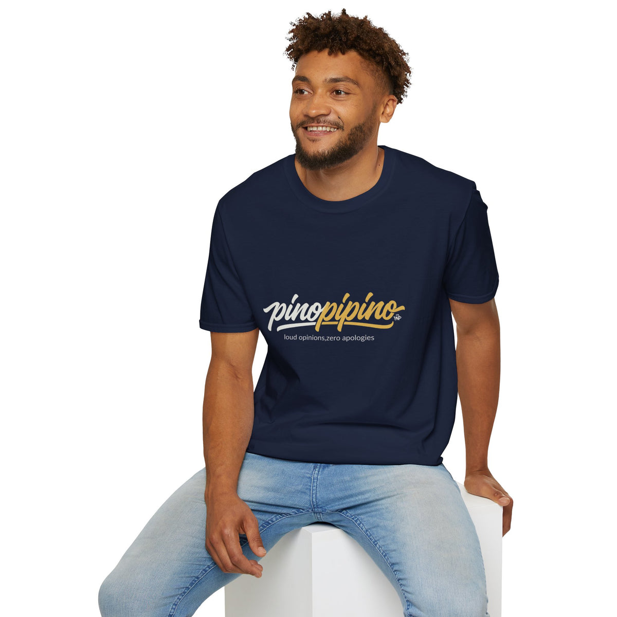 Pinopipino Logo T-Shirt — Retro Script