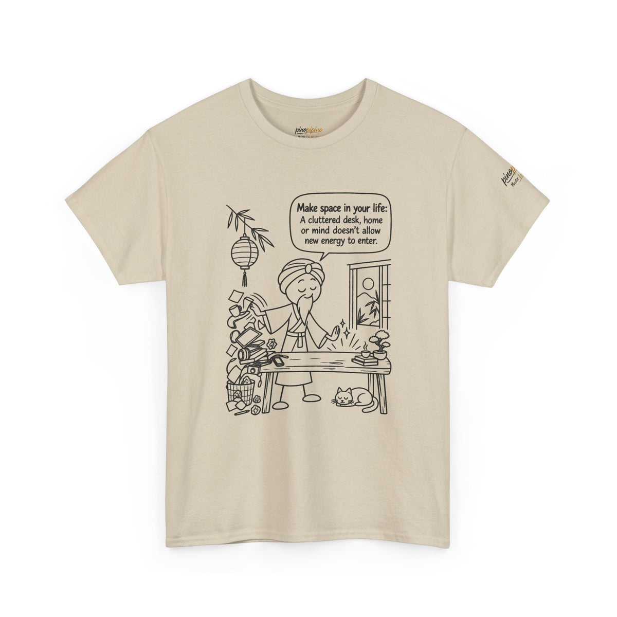 "Make Space in Your Life" Desk Humor Tee