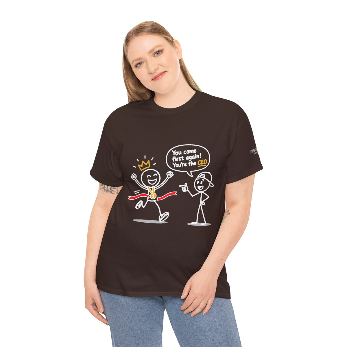 "CEO" Gen Z Slang Series - Minimalist Graphic Tee