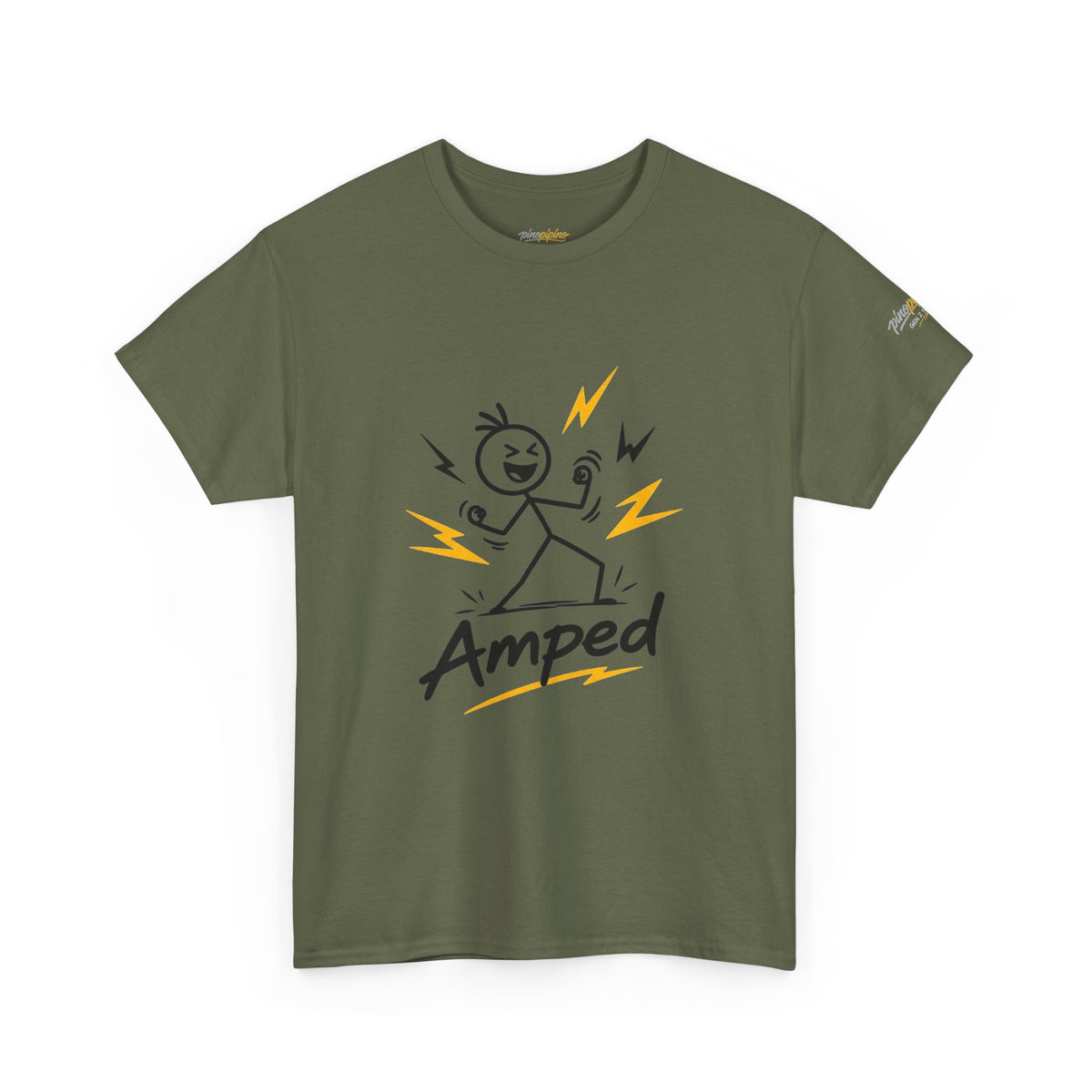 Electric Stick Figure "Amped" T-Shirt