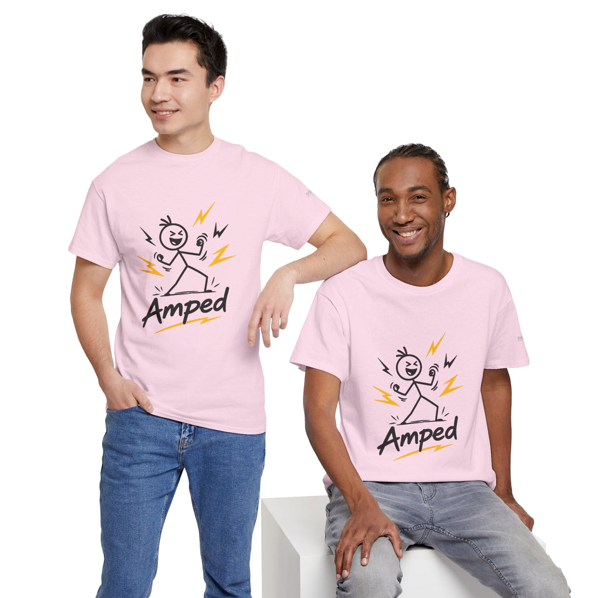 Electric Stick Figure "Amped" T-Shirt