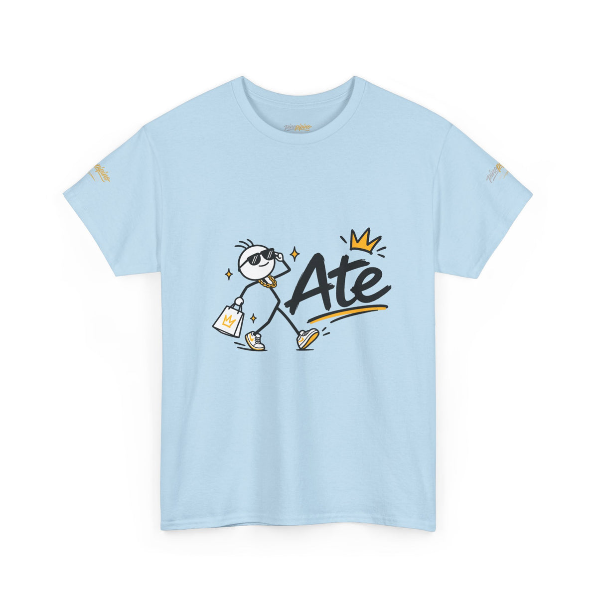 "Ate" Stickman Gen Z Slang Tee