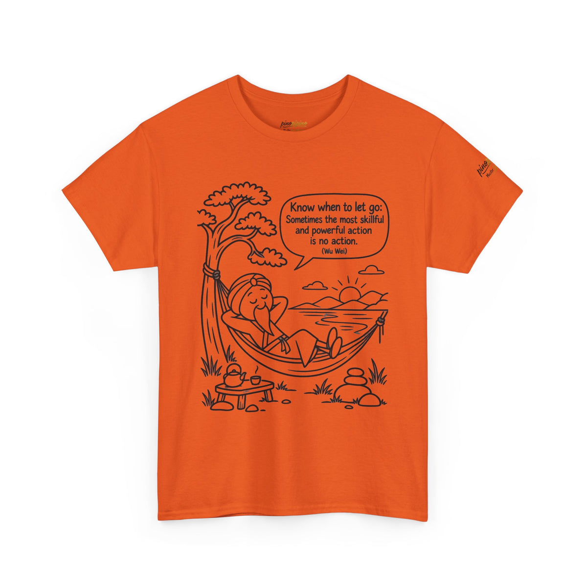 "Know when to let go" - Relaxing Hammock Graphic T-Shirt