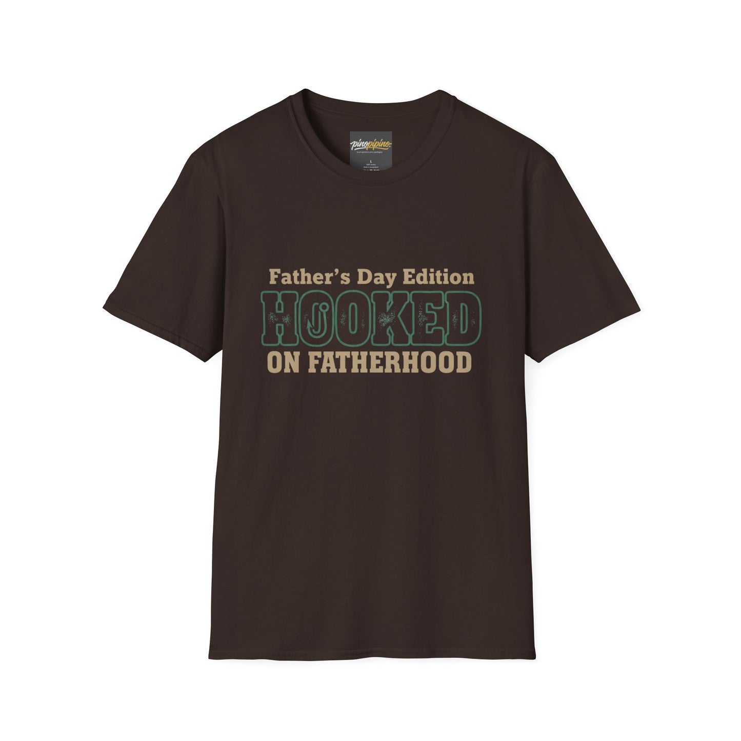 Hooked on Fatherhood T-Shirt — Father's Day Edition Dad Tee