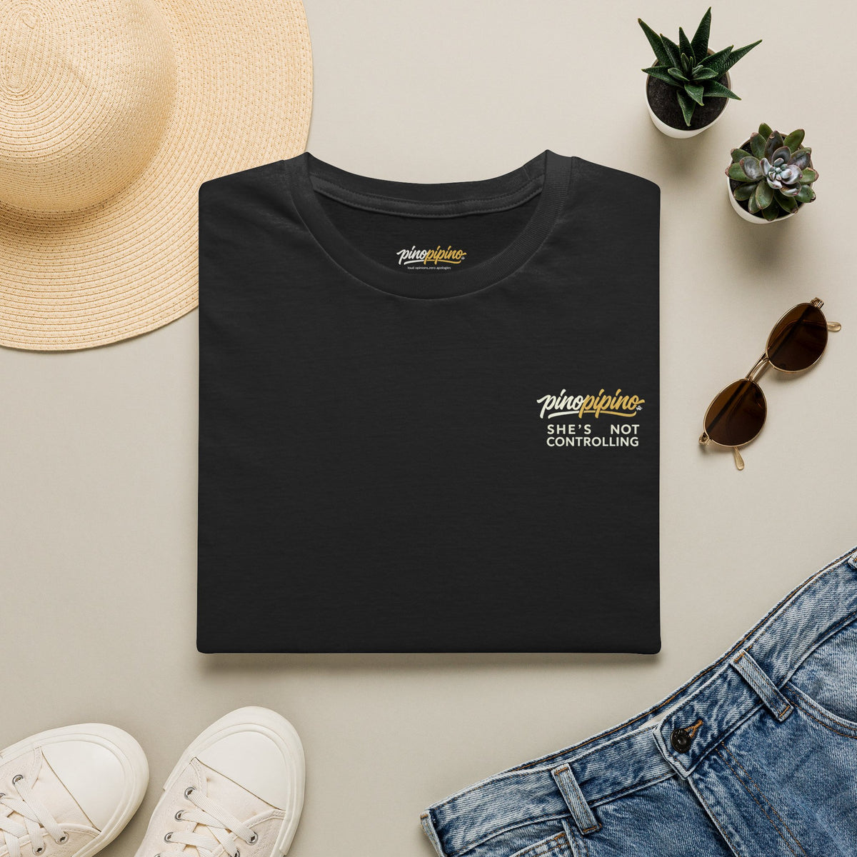 "She's Not Controlling - She Just Knows Exactly How You Should Live Your Life" Graphic Tee