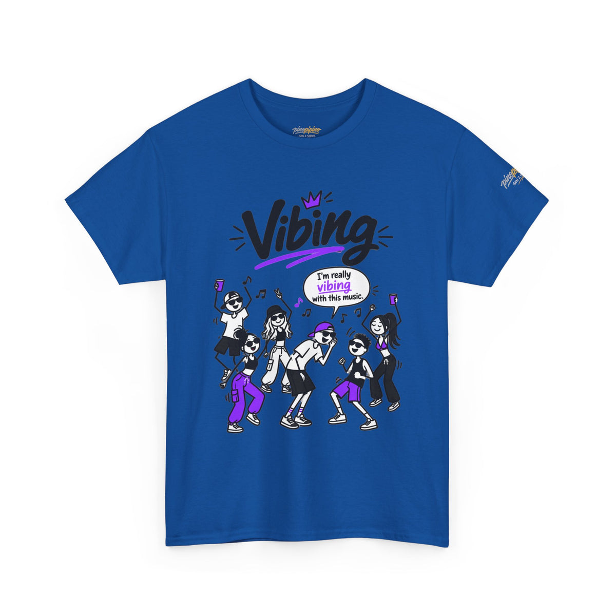 Vibing Dance Party Tee — "I'm Really Vibing" Graphic T-Shirt
