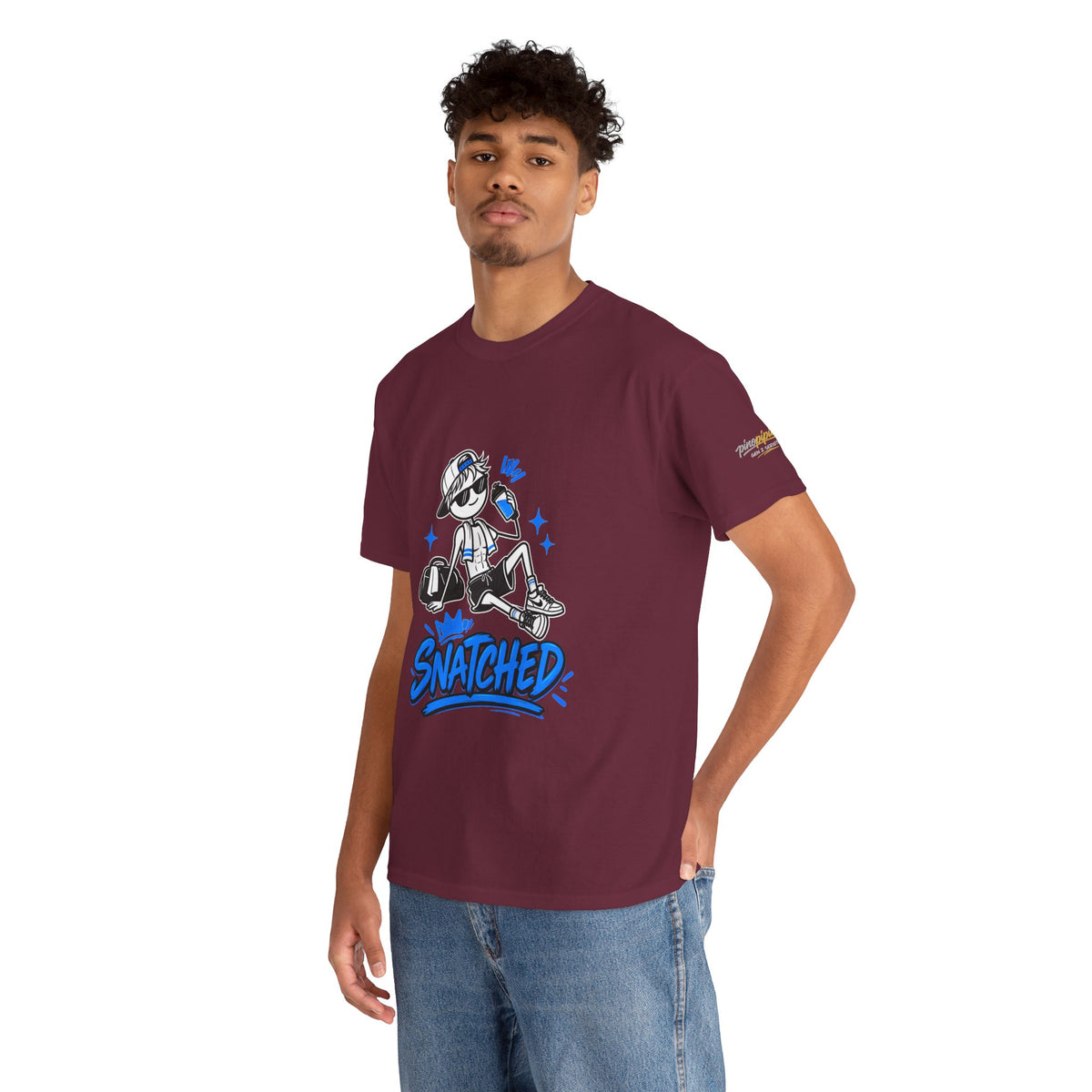 "Snatched" Man Streetwear Graphic Tee