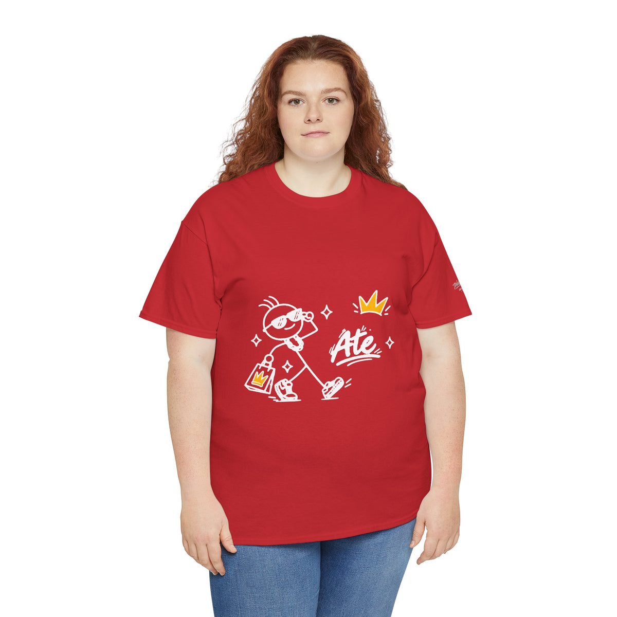 "Ate" Gen Z Slang - Stick Figure Tee
