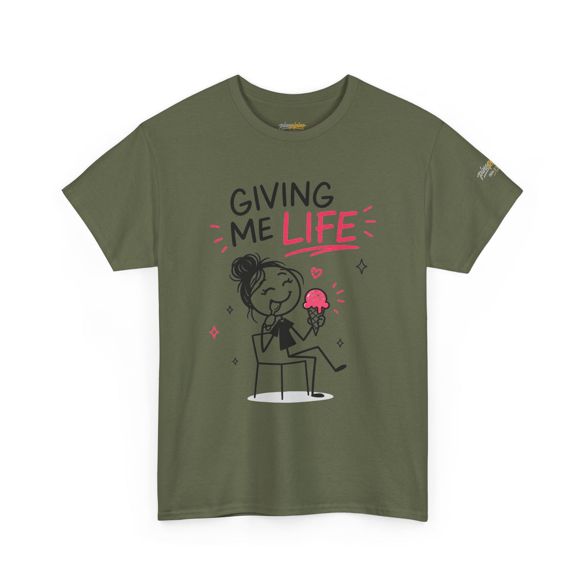 "Giving Me Life" Ice Cream Lover T-shirt