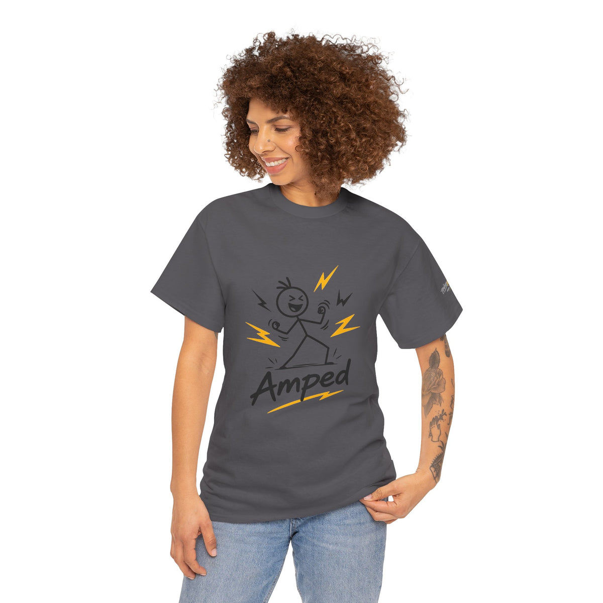 Electric Stick Figure "Amped" T-Shirt