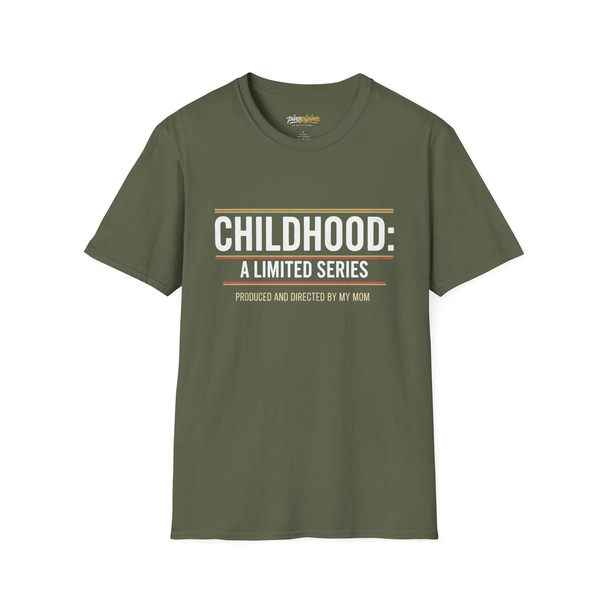 "Childhood: A Limited Series - Produced and Directed by My Mom" Vintage Retro Tee